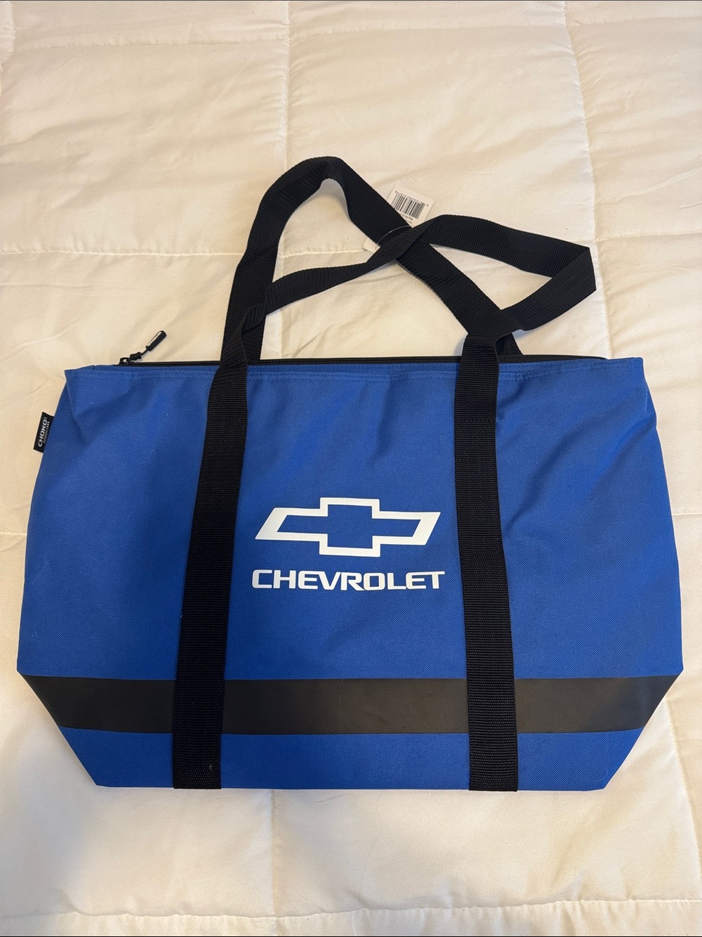 Blue Chevrolet Thermal Bag